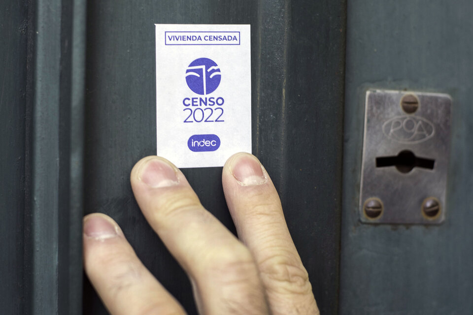 El Censo 2022 se realiza este 18 de mayo. Imagen: Noticias Argentina (NA). 