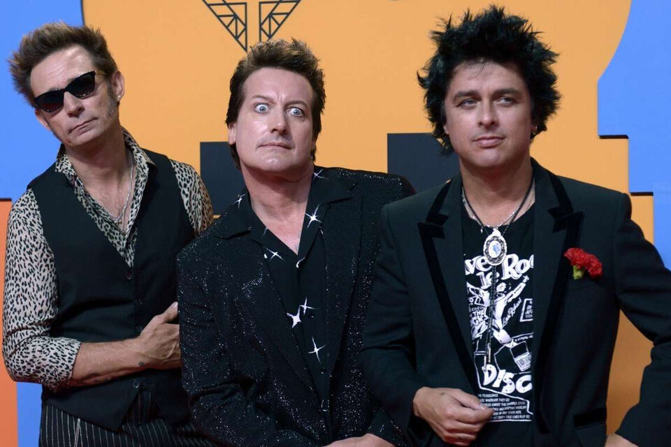 Green Day tocará en Argentina el 11 de noviembre en el marco del "The Hella Mega Tour".  (Fuente: AFP)