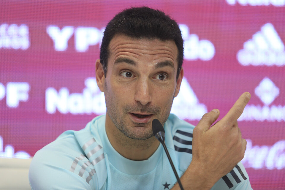 EPI Scaloni, DT de la Selección campeona de América.