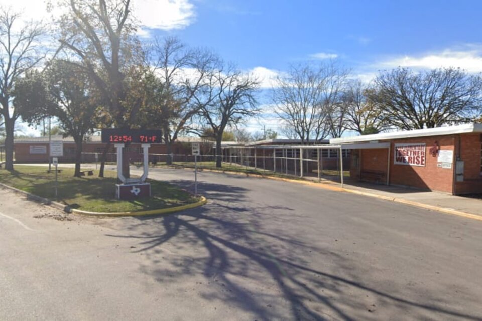 La escuela primaria Robb, en Uvalde, Texas (Foto: Google Maps)