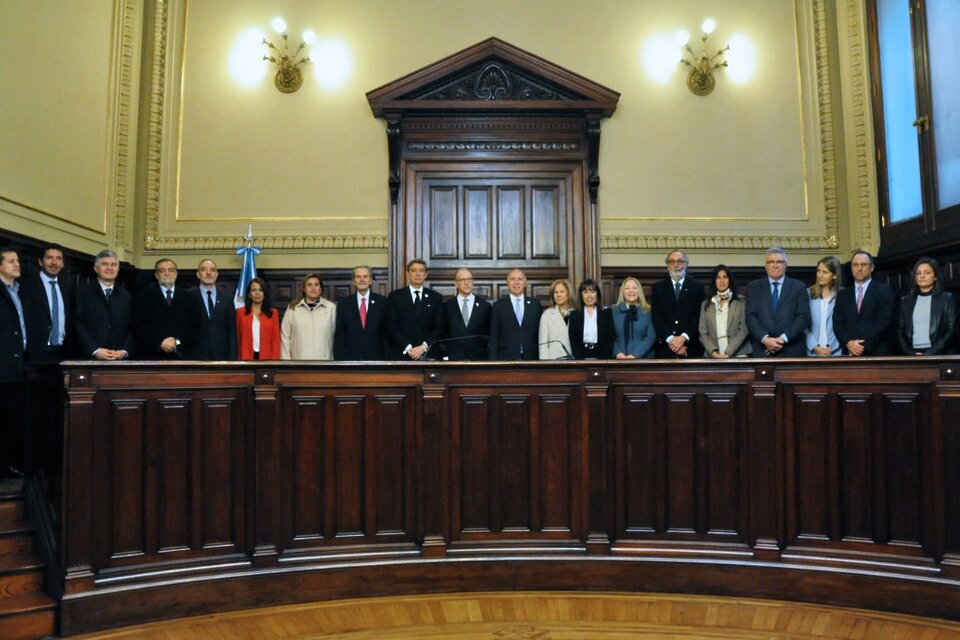 El nuevo Consejo con presidencia del supremo Horacio Rosatti, y agenda urticante.