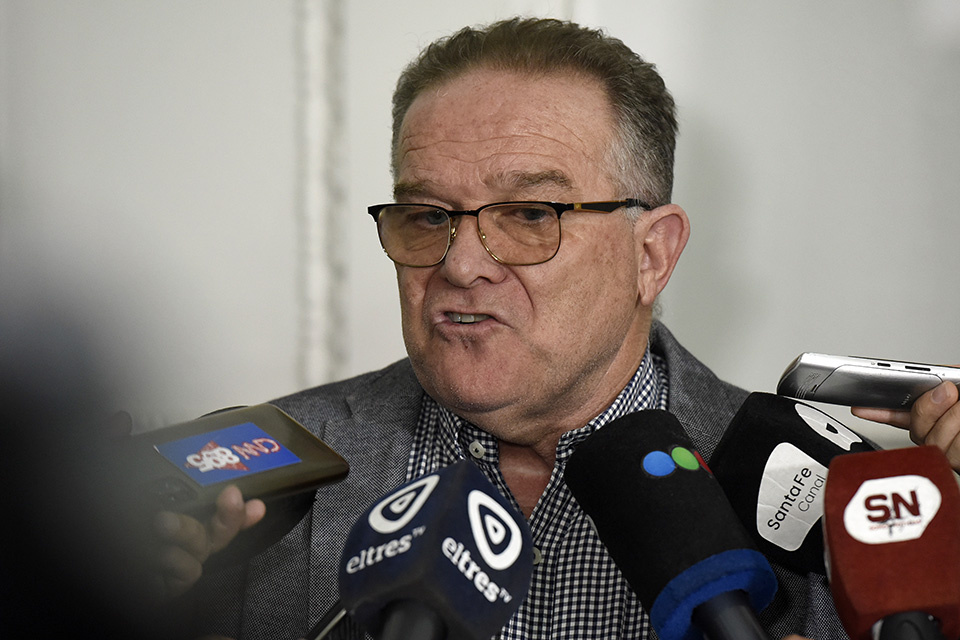 El ministro Jorge Lagna.