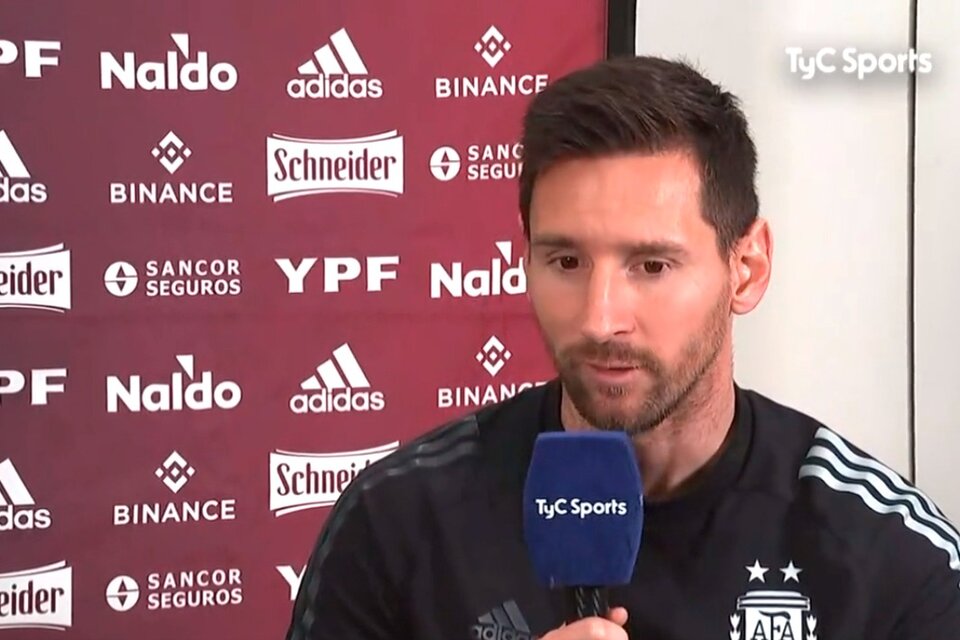 Lionel Messi abrió su corazón para hablar de todos los temas (Fuente: Captura de TV)