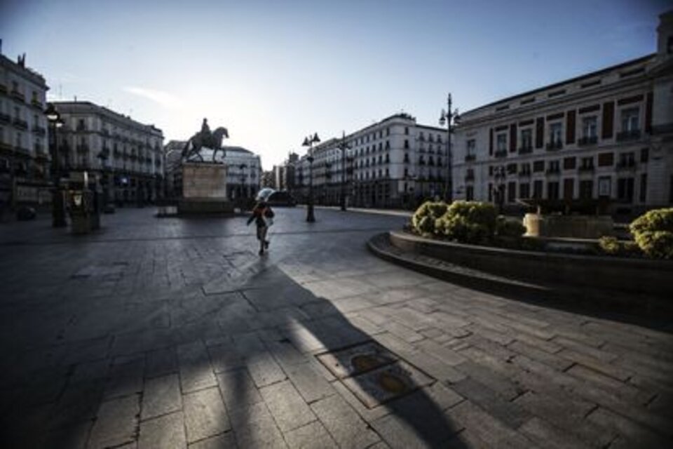 Madrid en los días de confinamiento por la pandemia 