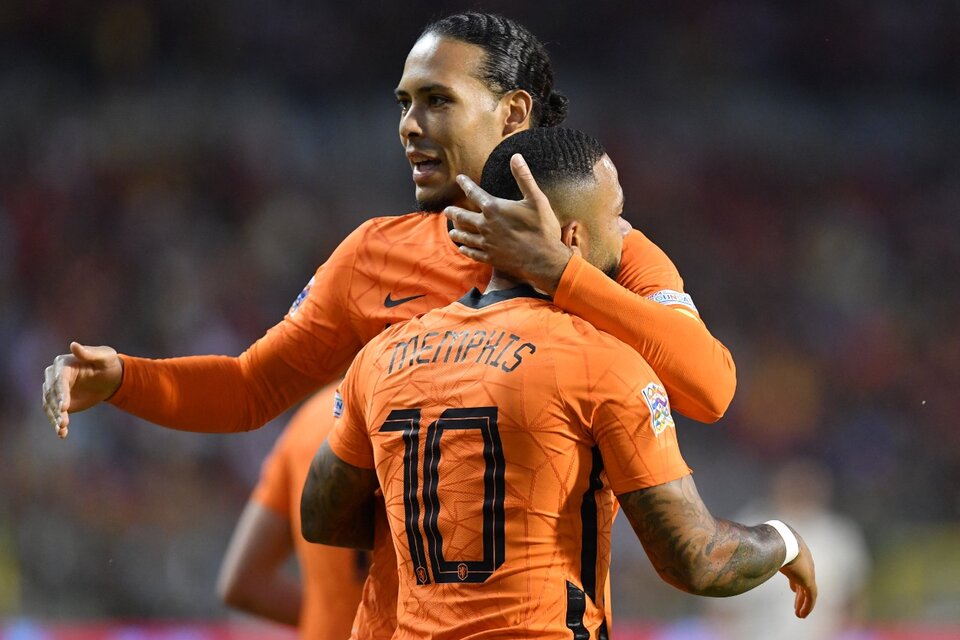 Los neerlandeses golearon a los belgas (Fuente: AFP)