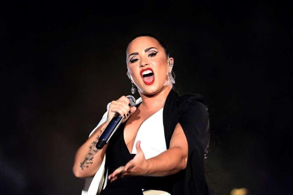 Demi Lovato se presentará el 9 de septiembre en el Movistar Arena de Argentina. (Fuente: AFP)