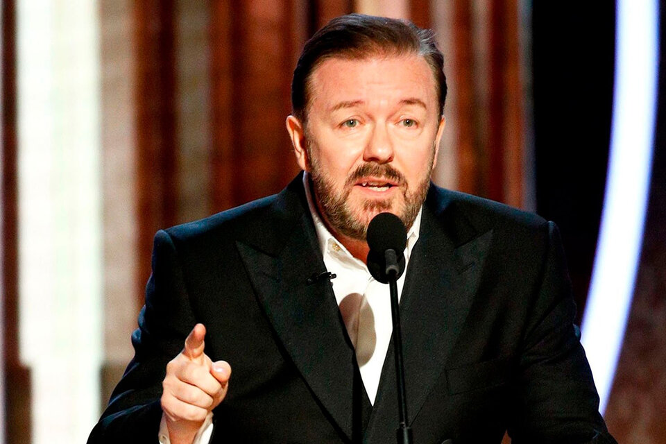 Si trabaja en Netflix y lo ofende Ricky Gervais, puede renunciar (Fuente: AFP)