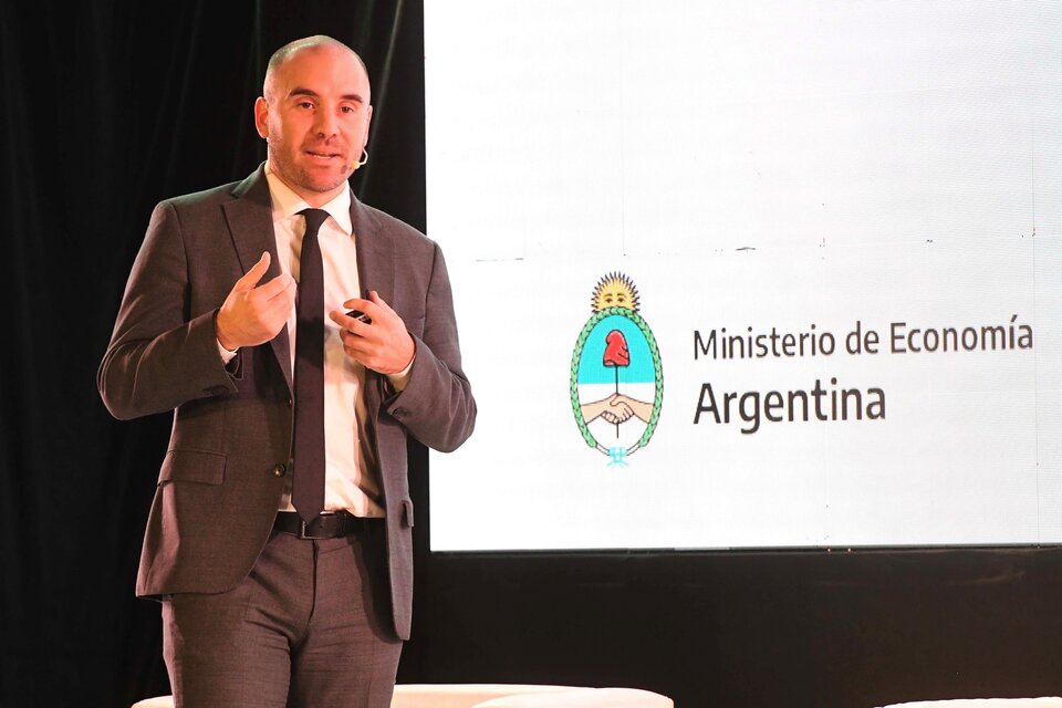 Martín Guzmán defendió el proyecto de Renta Inesperada. Imagen: Télam. 