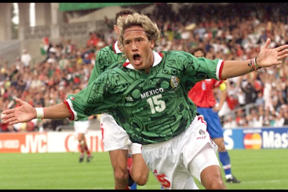 La camiseta de México en el Mundial 98, entre las más raras.