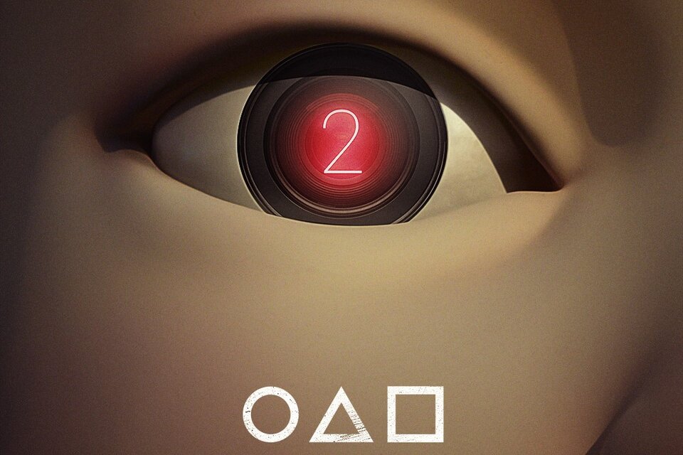 El teaser muestra el ojo de Young-hee, la enorme y temible muñeca de la serie. (Imagen: Netflix)