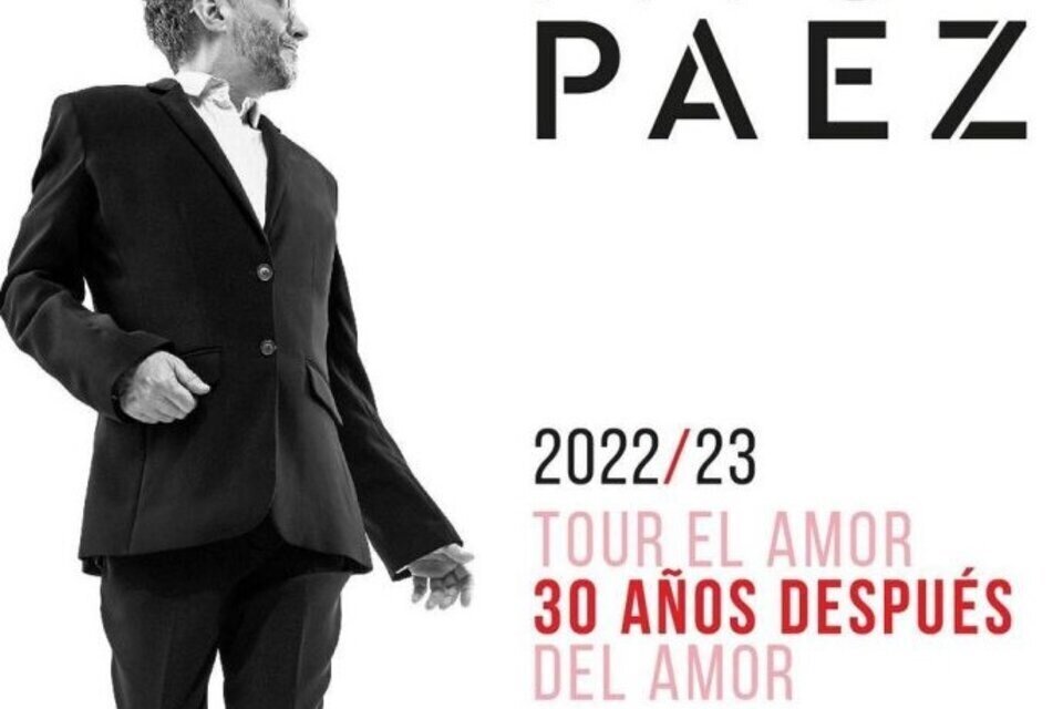 Fito Paez anunció un cuarto show en el Movistar Arena para el miércoles 21 de septiembre. 
