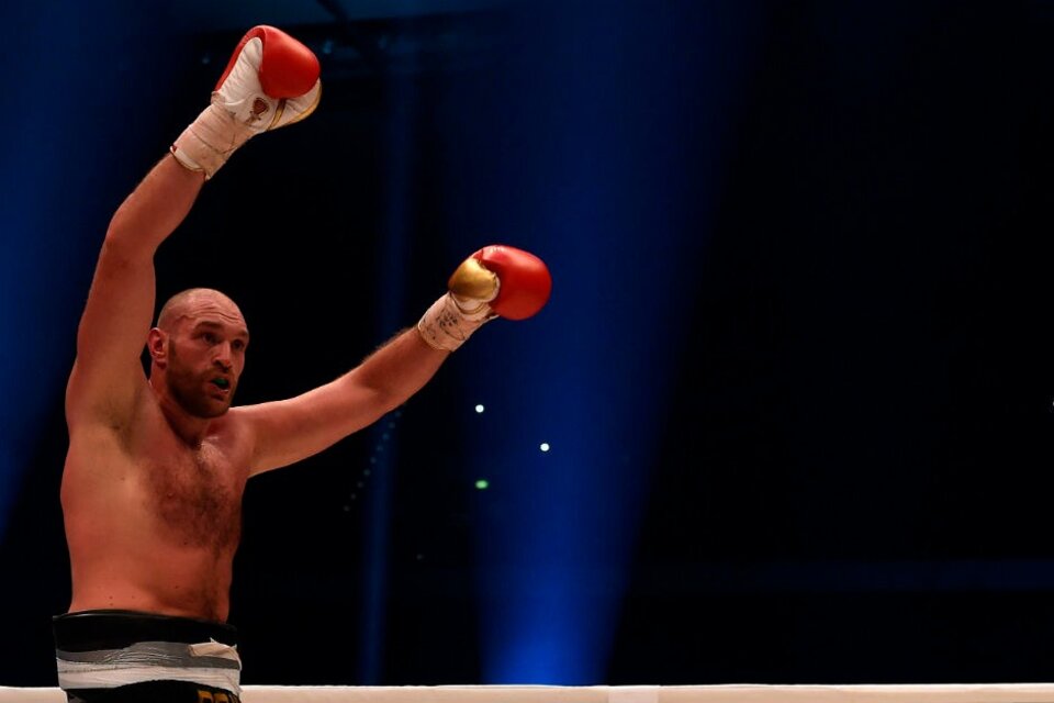 Tyson Fury revisará su retiro si lo tientan con "una gran chequera" (Fuente: AFP)