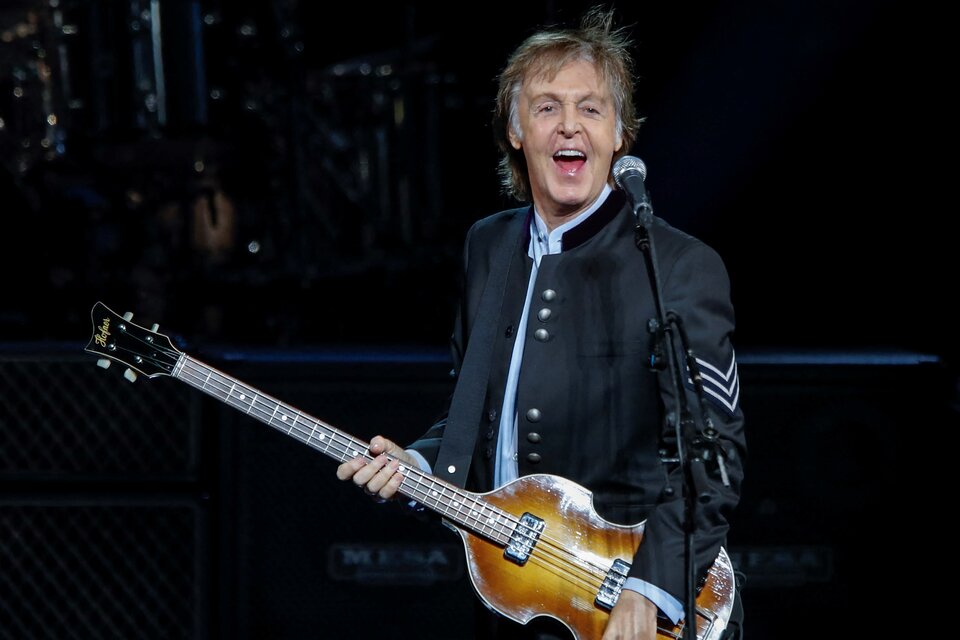 Paul McCartney cumplió este sábado 18 de junio 80 años, dos
días después de cerrar su gira "Got Back" por Estados Unidos (Foto: AFP).