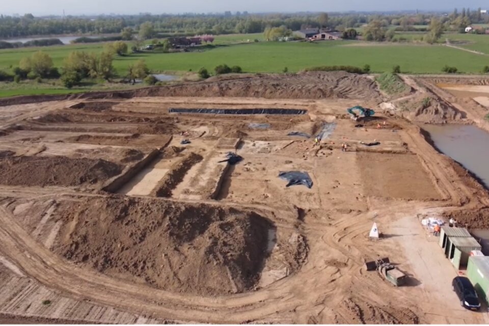 Arqueólogos hallaron templos romanos de 2000 años de antigüedad en Países Bajos. (Foto: Captura de pantalla)