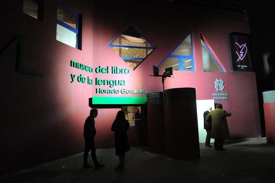 El Museo del Libro y de la Lengua lleva ahora el nombre de Horacio González. (Fuente: Télam)