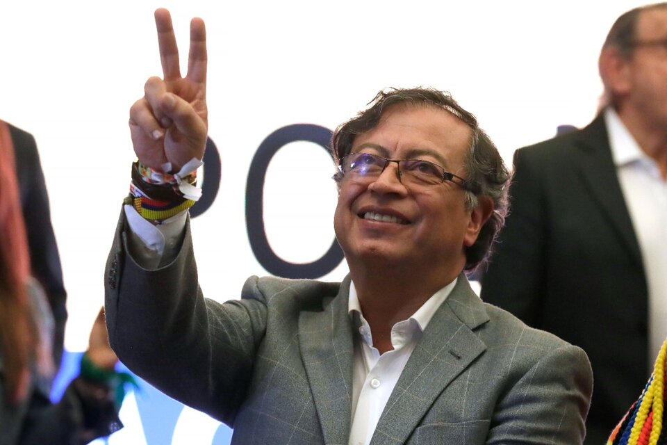 Gustavo Petro, presidente electo de Colombia. (Fuente: EFE)