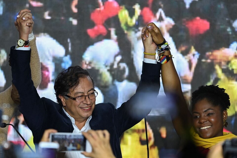 Gustavo Petro, presidente electo de Colombia. Imagen: Twitter Petro.