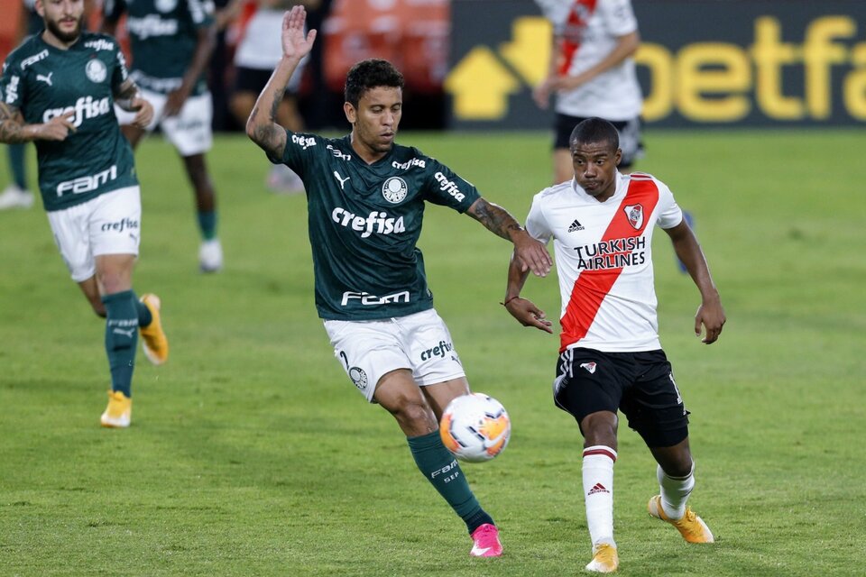 Palmeiras-River, dos de los equipos más poderosos del continente (Fuente: Fotobaires)