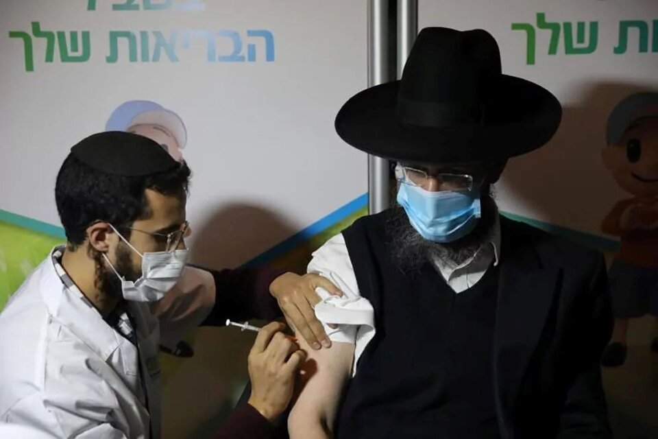 Comenzó la sexta ola de contagios de coronavirus en Israel . Imagen: EFE. 