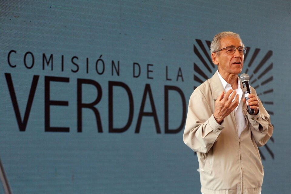 Francisco de Roux, presidente de la Comisión. Imagen: EFE.  