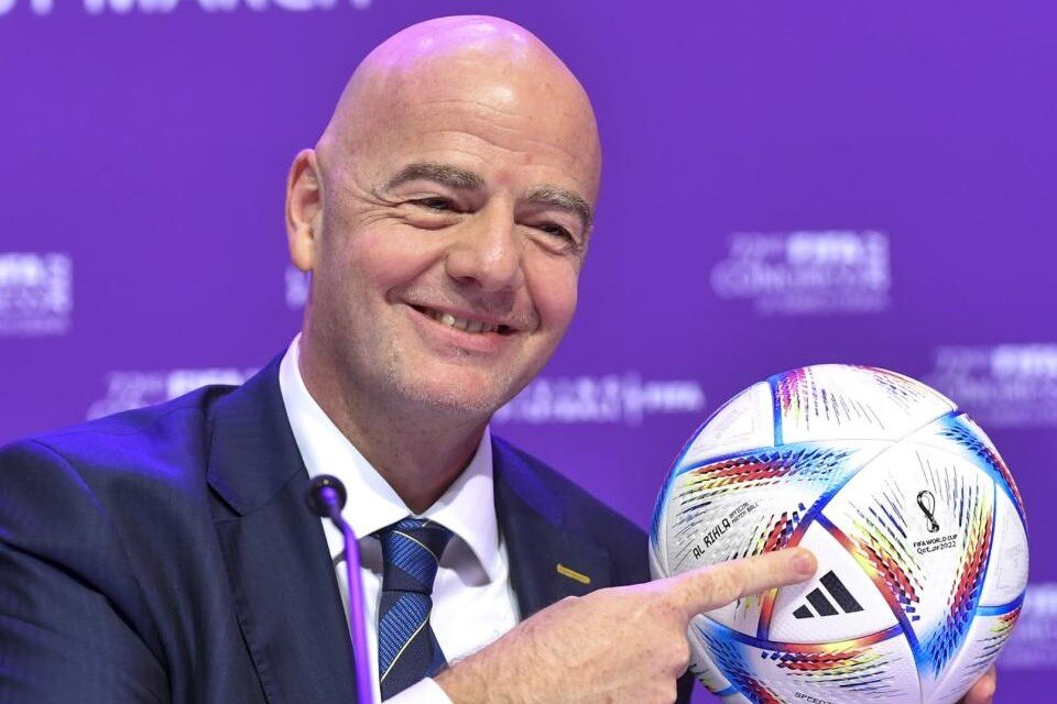Gianni Infantino, presidente de la FIFA (Fuente: EFE)