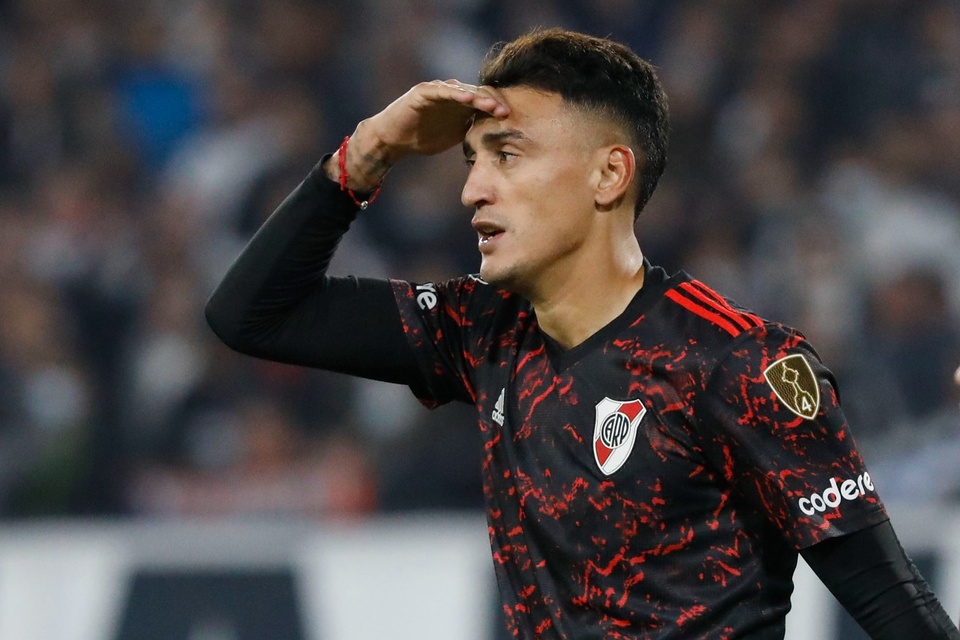 Suárez ingresará algunos minutos ante Huracán (Fuente: Fotobaires)