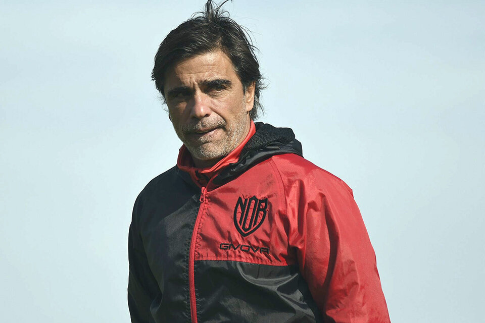 El DT Javier Sanguinetti.