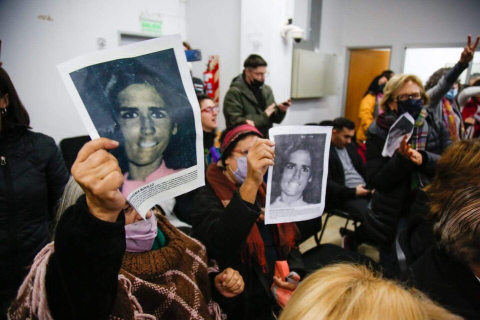 Familiares de las víctimas estuvieron presentes en los tribunales de San Martín.  (Fuente: Secretaría de Derechos Humanos)