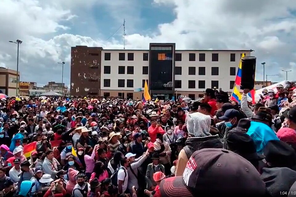 Un tribunal de Ecuador aplazó el juicio a Leonidas Iza por protestar contra el gobierno