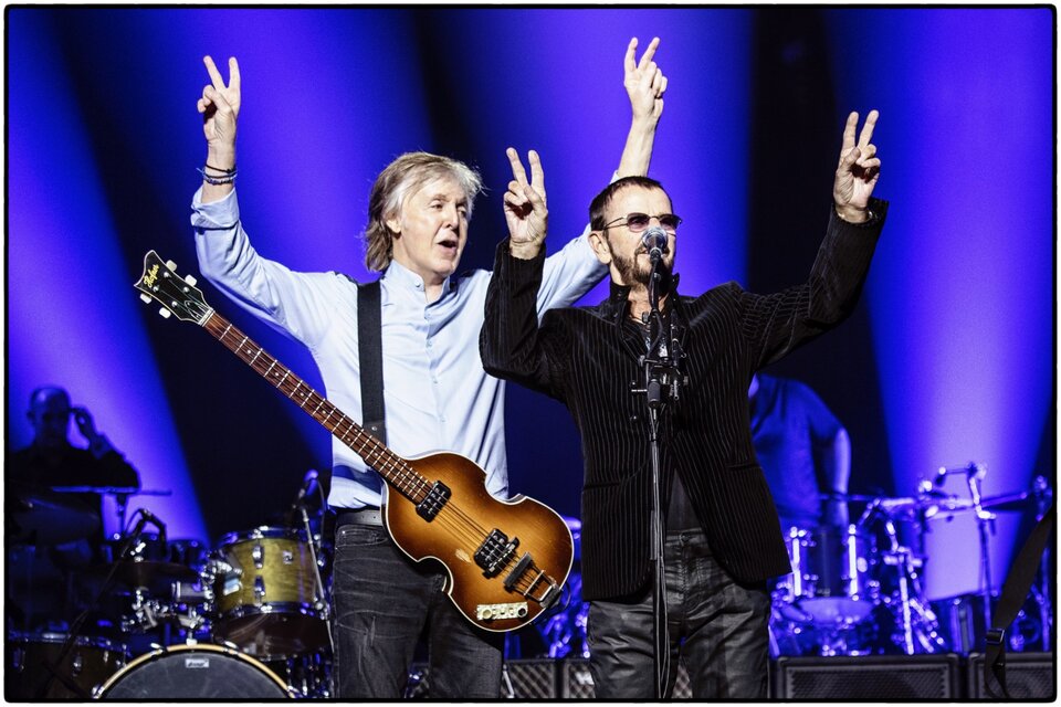 Paul y Ringo, inoxidables. Imagen: Instagram McCartney.