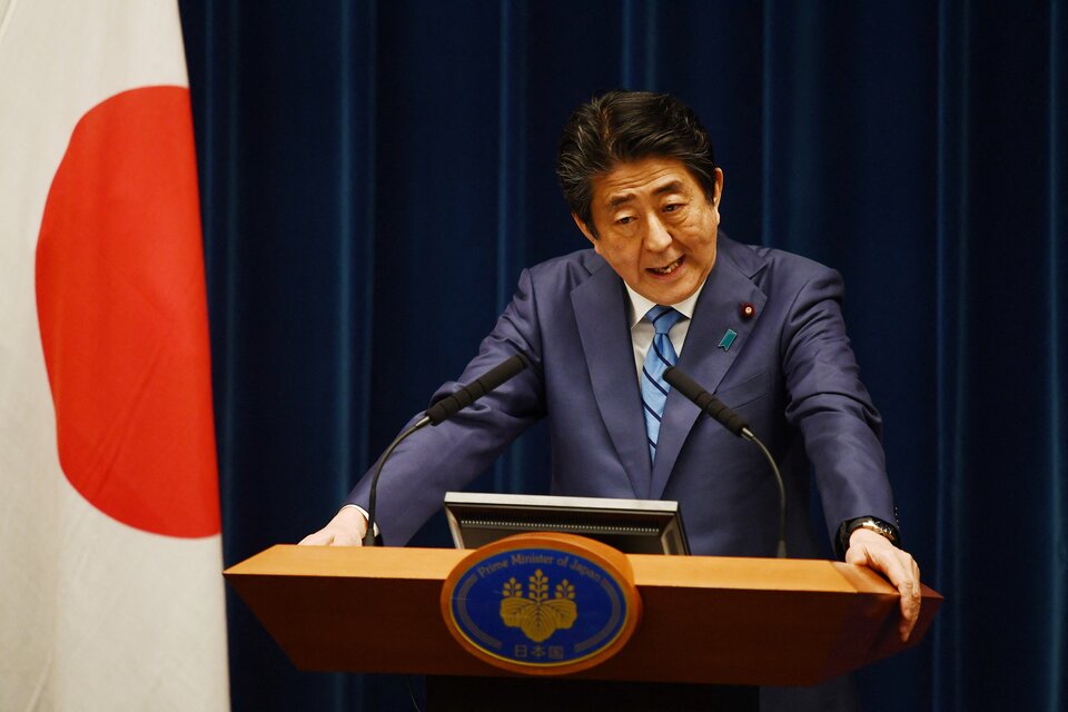Shinzo Abe, exprimer ministro de Japón, fue baleado durante un acto de campaña (Foto: AFP).