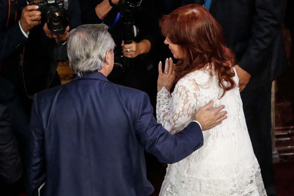 Alberto Fernández y Cristina Kirchner (Fuente: Leandro Teysseire)