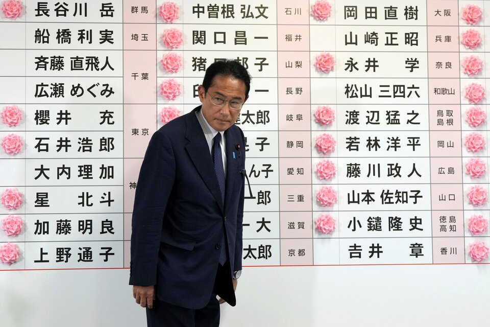 Fumio Kishida, primer ministro de Japón y sucesor de Abe. Foto: AFP.