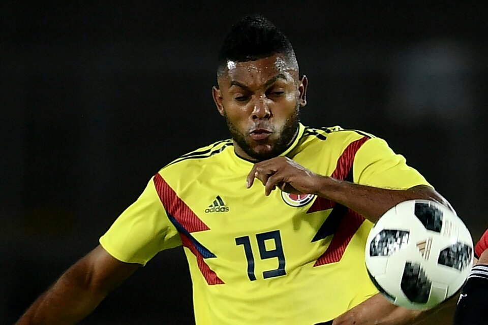 Borja, un habitual de la Selección Colombia: 27 partidos y 8 goles (Fuente: AFP)