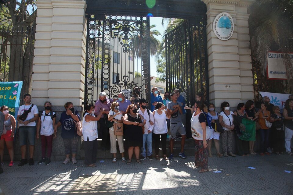 Reclaman ante al GCBA la "restitución del Palacio Ceci a la comunidad sorda" (Fuente: Jorge Larrosa)