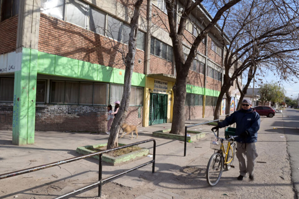 La escuela del padre Montado, como se la conoce en Ludueña. (Fuente: Sebastián Granata)