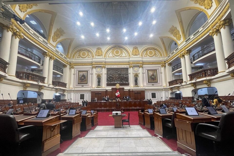 Congreso de Perú. Foto: Twitter