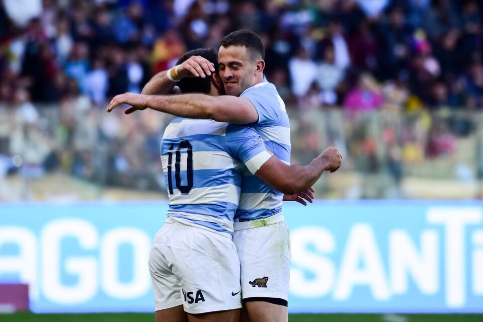 Los Pumas no ganaban una serie en Argentina desde 2007 (Fuente: NA)