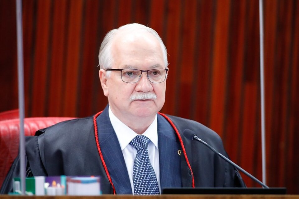 Edson Fachin, presidente del Tribunal Superior Electoral. Fuente: TSE, foto de Antonio Augusto.
