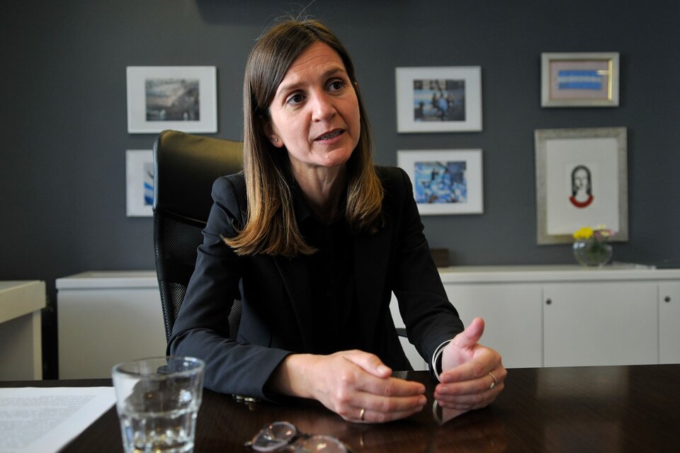 Fernanda Raverta defendió la prórroga de la moratoria.  (Fuente: Sandra Cartasso)