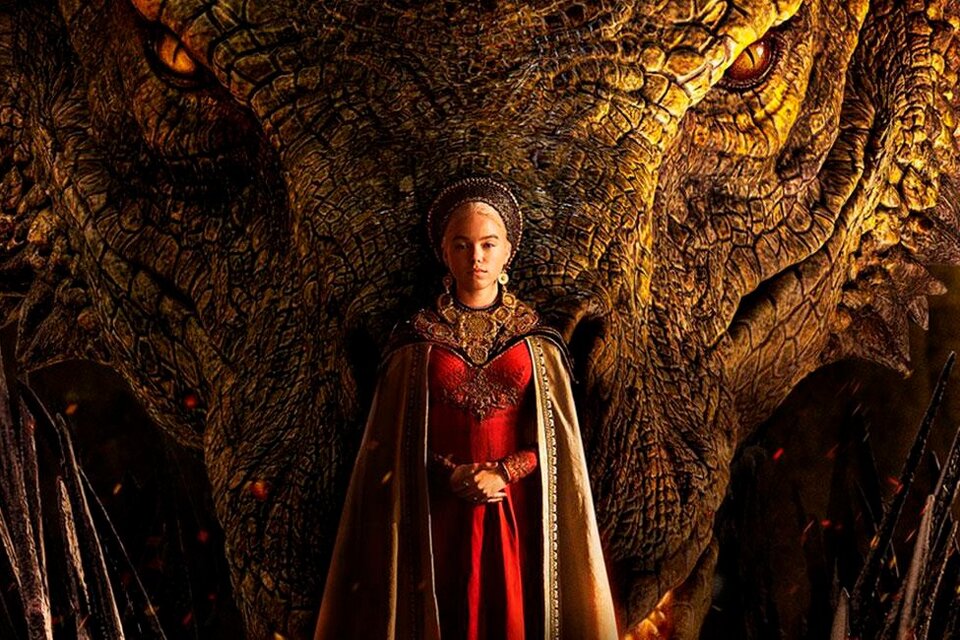 Rhaenyra Targaryen, aspirante al Trono. (Fuente: Gentileza HBO)