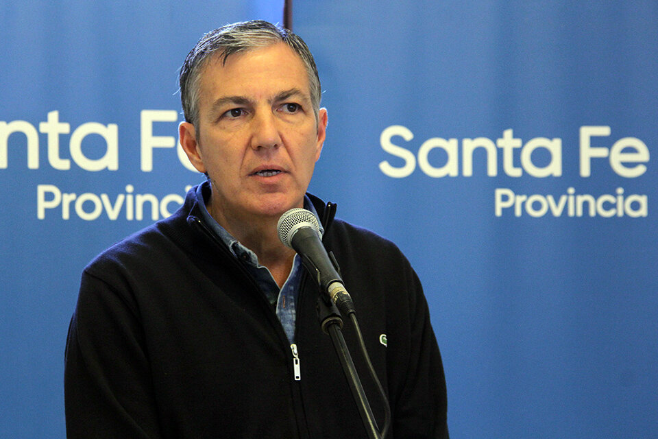 Ministro de Trabajo de Santa Fe Juan Manuel Pusineri.