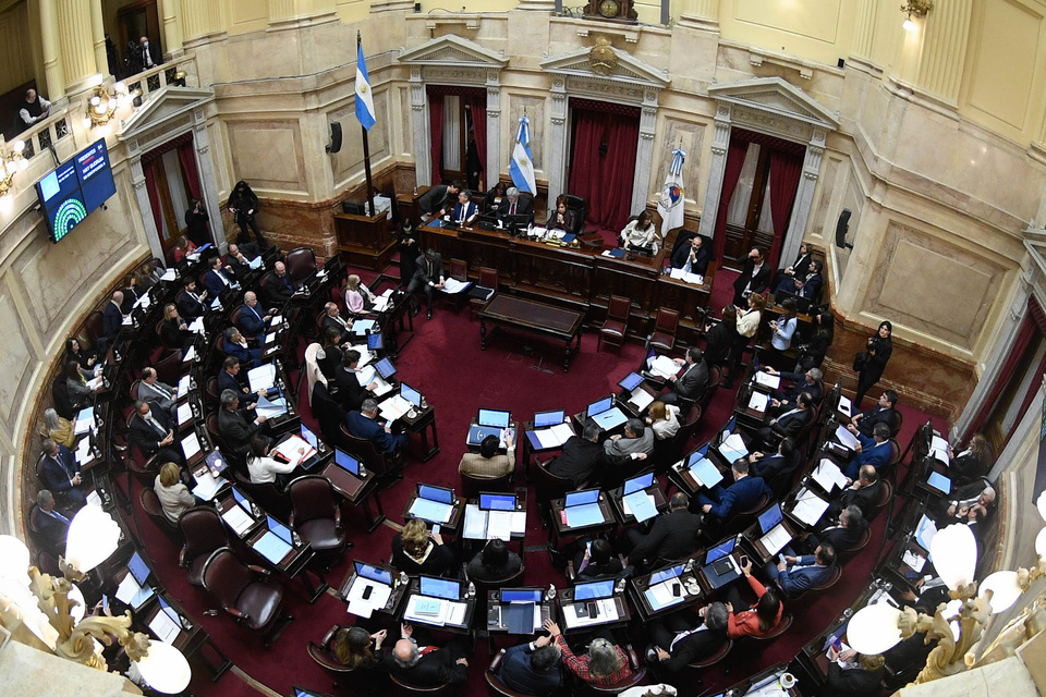 El proyecto consiguió dictamen el 29 de junio, pero quedó trabado en la Cámara alta. (Fuente: Prensa Senado)