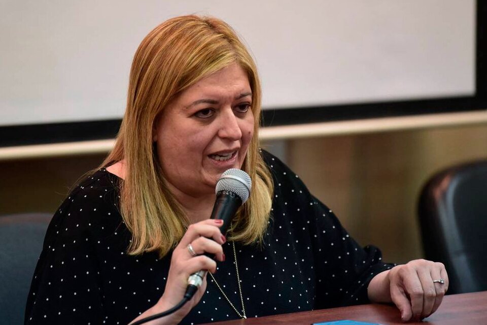 La fiscal Sandra Quiñones, acusada de encubrir a Cartes. (Fuente: AFP)