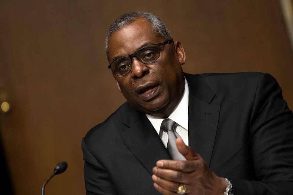 El secretario de Defensa de Estados Unidos, Lloyd Austin. Foto: Ministerio de Defensa de Estados Unidos