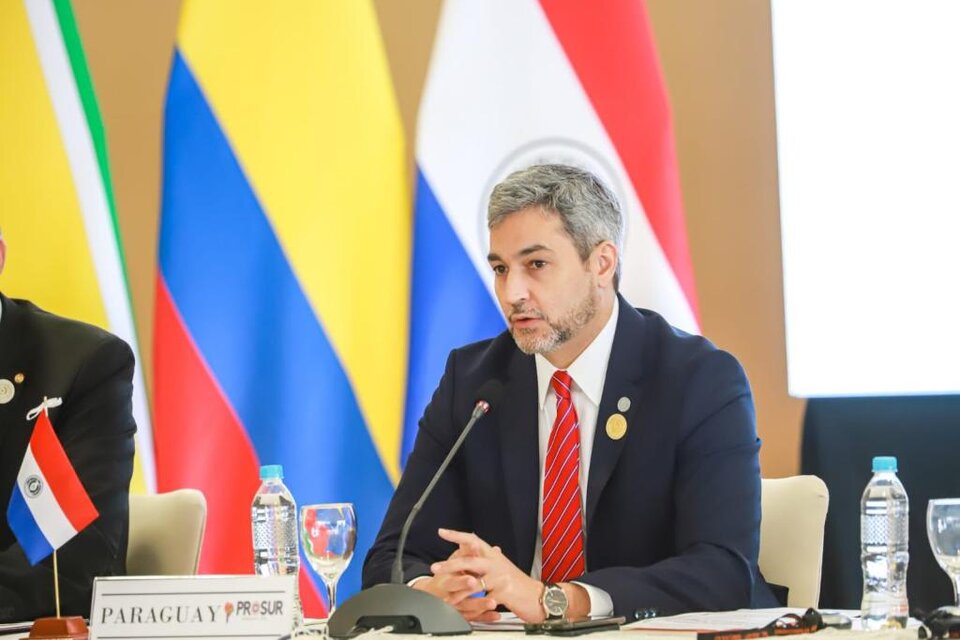 Presidente de Paraguay, Mario Abdo Benítez / Twitter de Presidencia de Paraguay