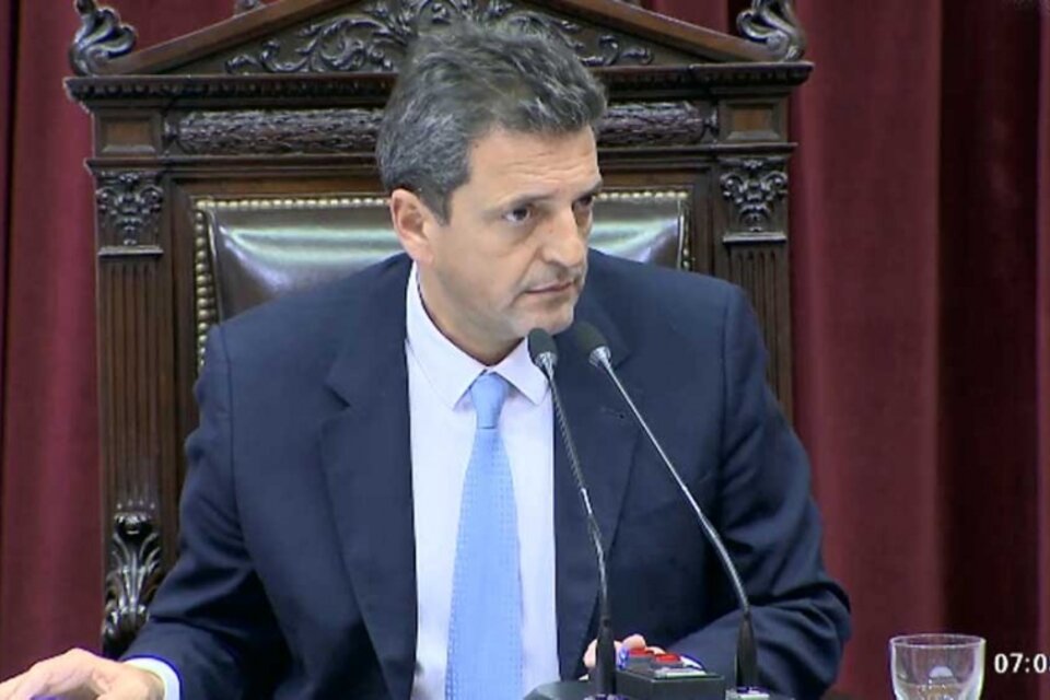 Sergio Massa, Presidente de la Cámara de Diputados de la Nación.