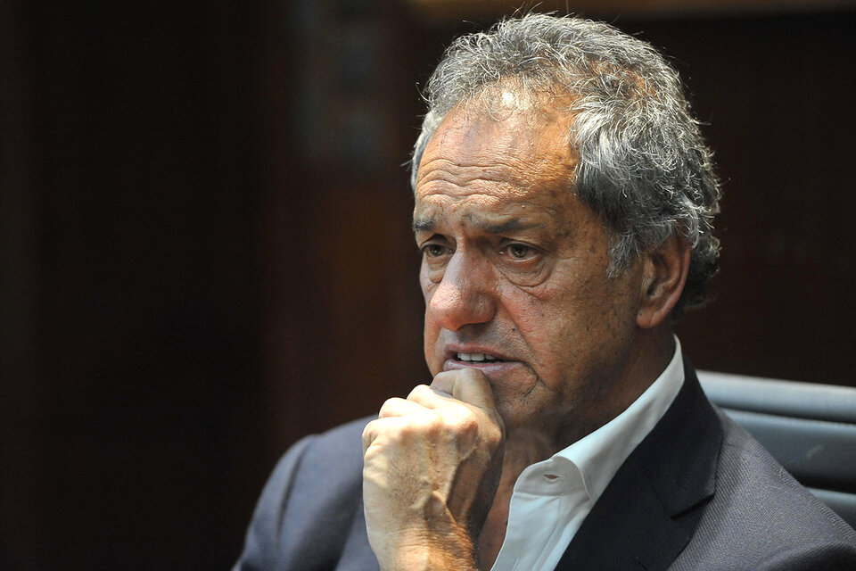 Daniel Scioli no seguirá en el gabinete y vuelve a la embajada de Brasil (Fuente: Enrique García Medina)