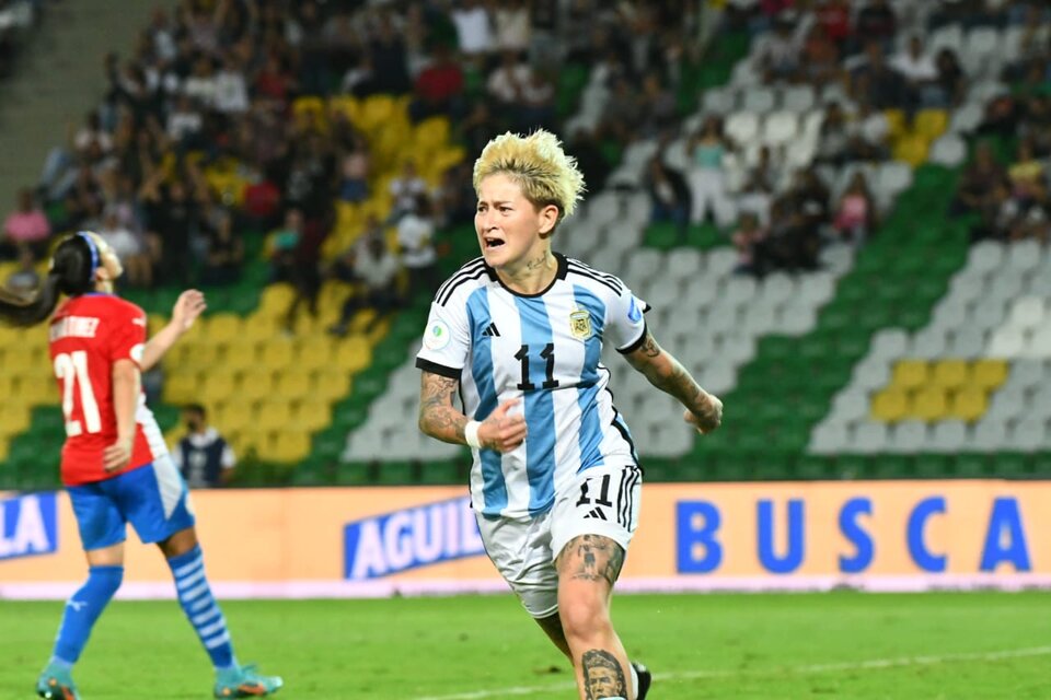 Yamilia Rodríguez: "Estamos en el Mundial, no lo puedo creer" (Fuente: Prensa AFA)