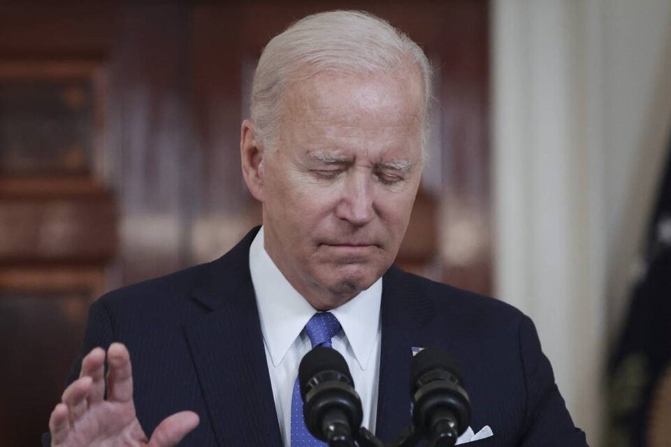 Joe Biden volvió a dar positivo en coronavirus. Imagen: AFP. 